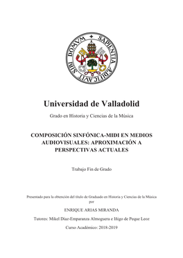 Universidad De Valladolid