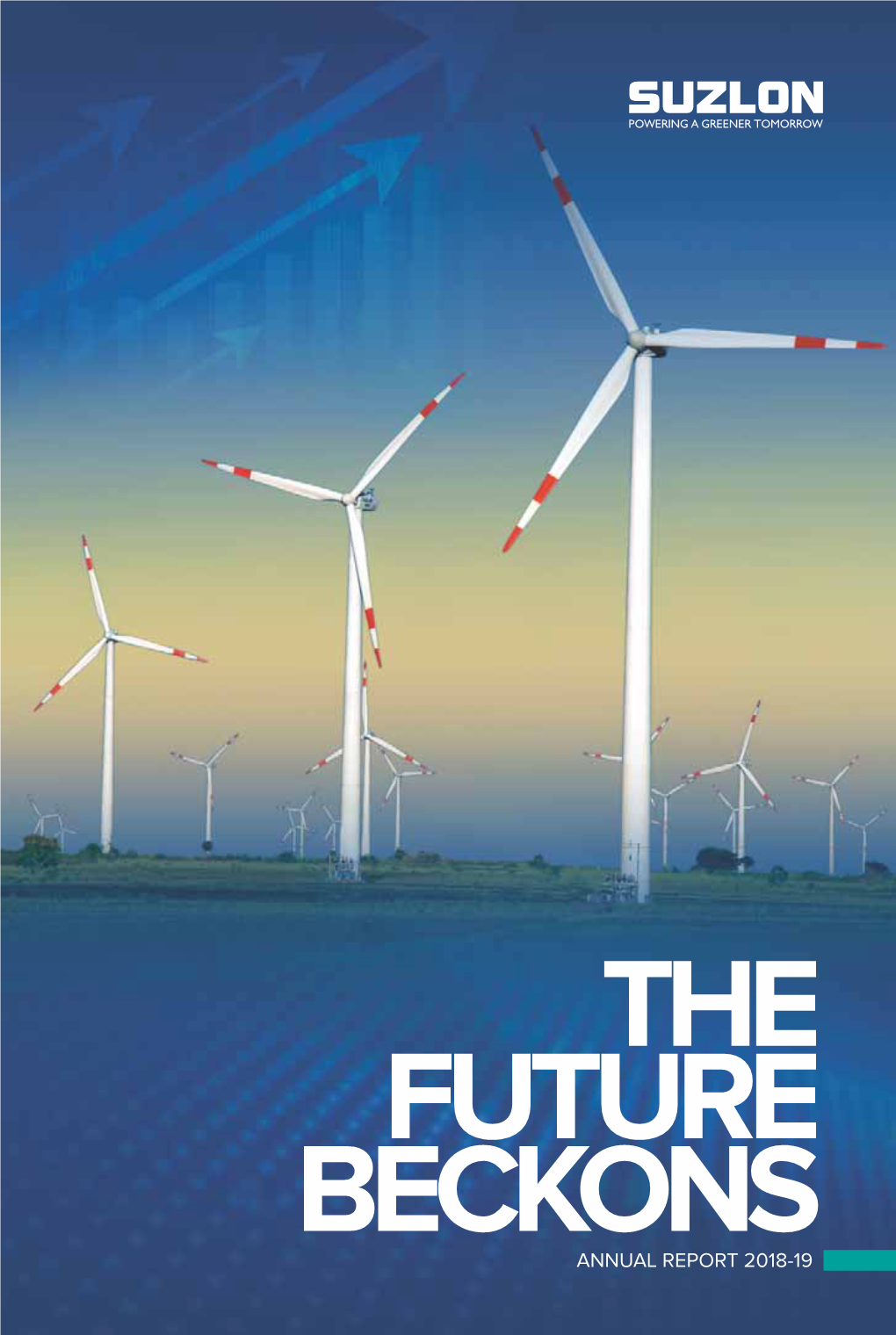 ANNUAL REPORT 2018-19 the Future Beckons the Future Is Bright for the Renewable Energy Industry Due to Increasing Demand and Favourable Policies