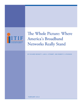 The Whole Picture: Where America's Broadband Networks Really