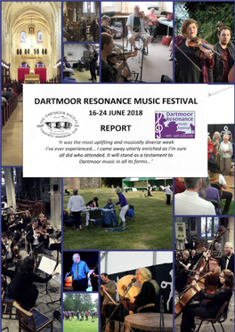Dartmoor Resonance Music Festival Report