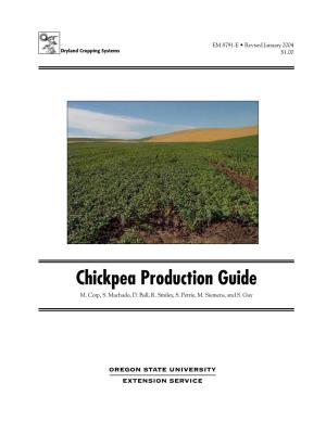 Chickpea Production Guide M