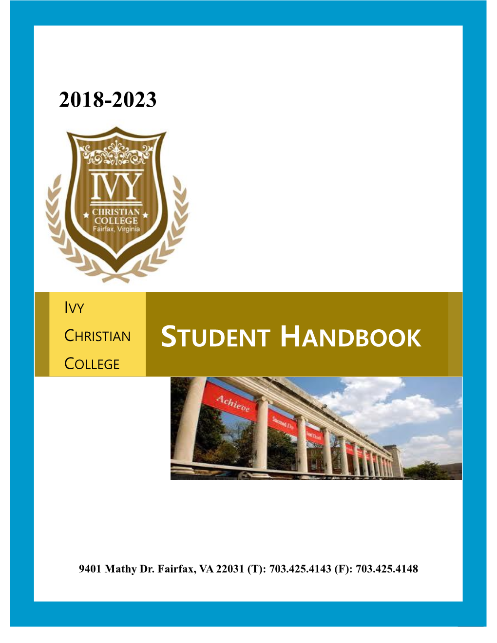 Student Handbook