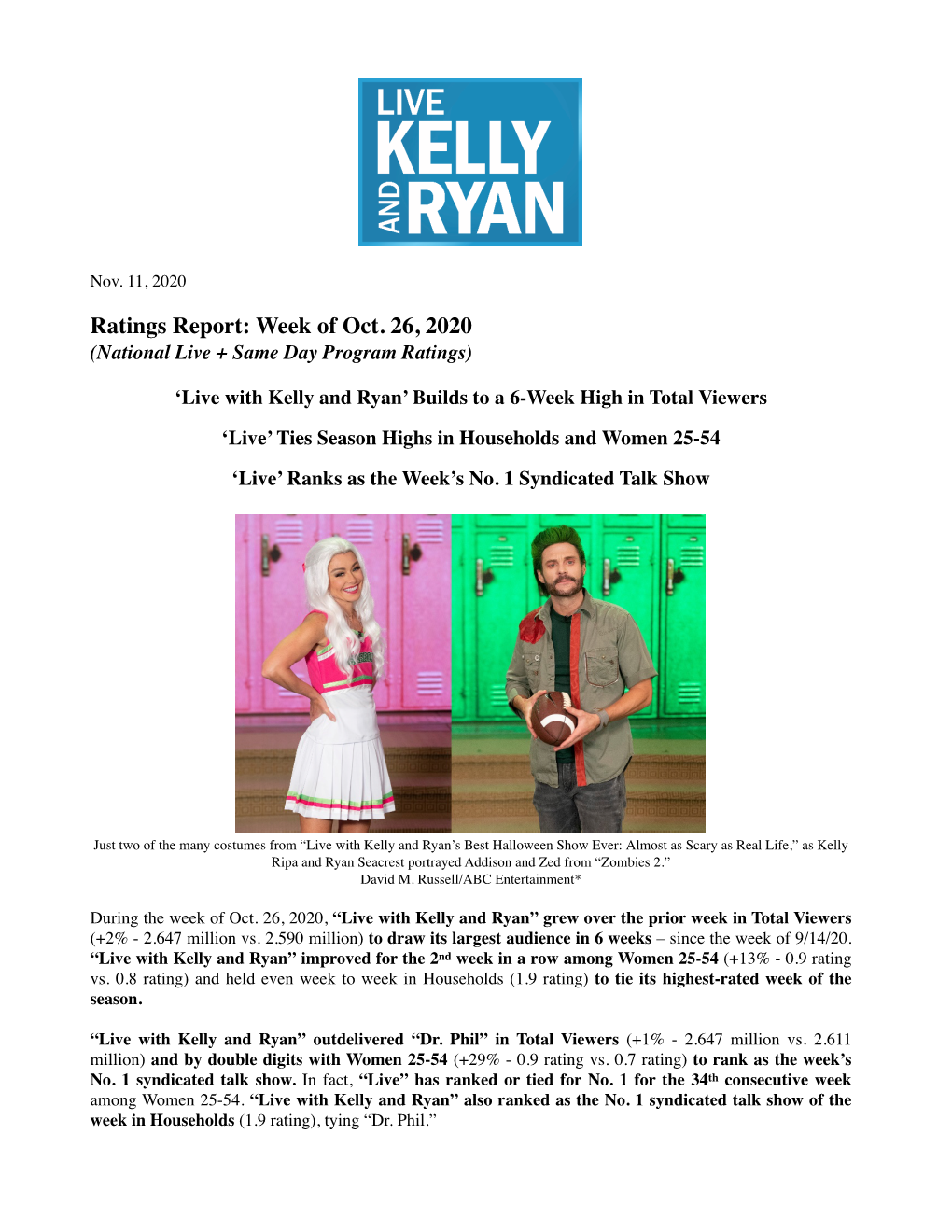 1026Live with Kelly-Ryan Nationals