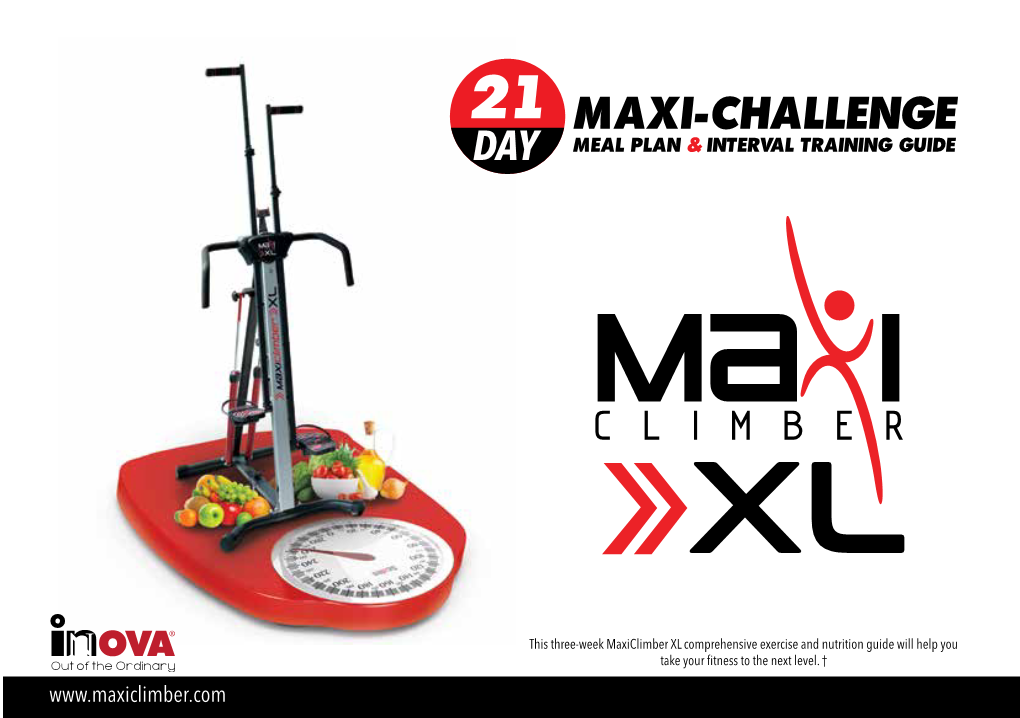 Maxi-Challenge Meal Plan & Interval Training Guide