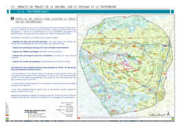 Ii. Impacts Du Projet De Le Quesnel Sur Le Paysage Et