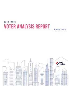 2018-2019 Voter Analysis Report