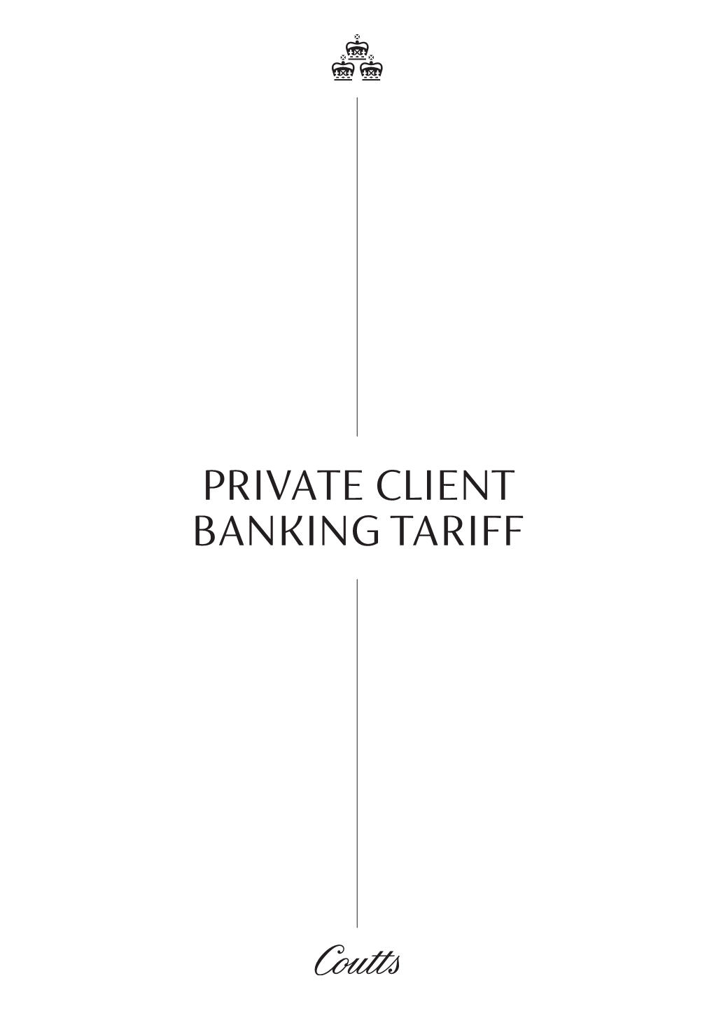 Private Client Banking Tariff