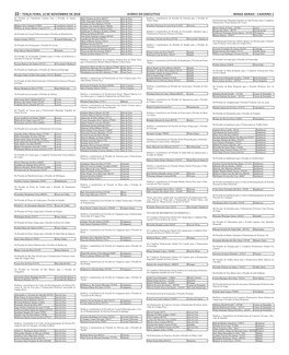 22– Terça-Feira, 13 De Novembro De 2018 Diário Do Executivo Minas Gerais