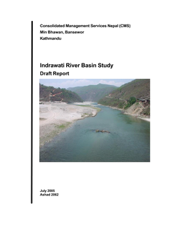 Indrawati River Basin Study Draft Report