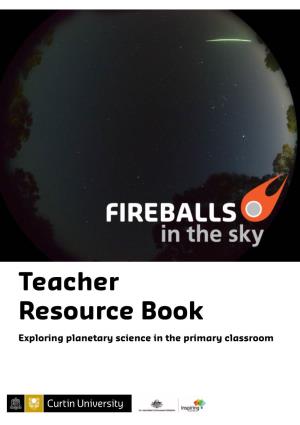 Fireballs Teacher Resource Book