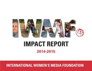 2014-2015 Impact Report