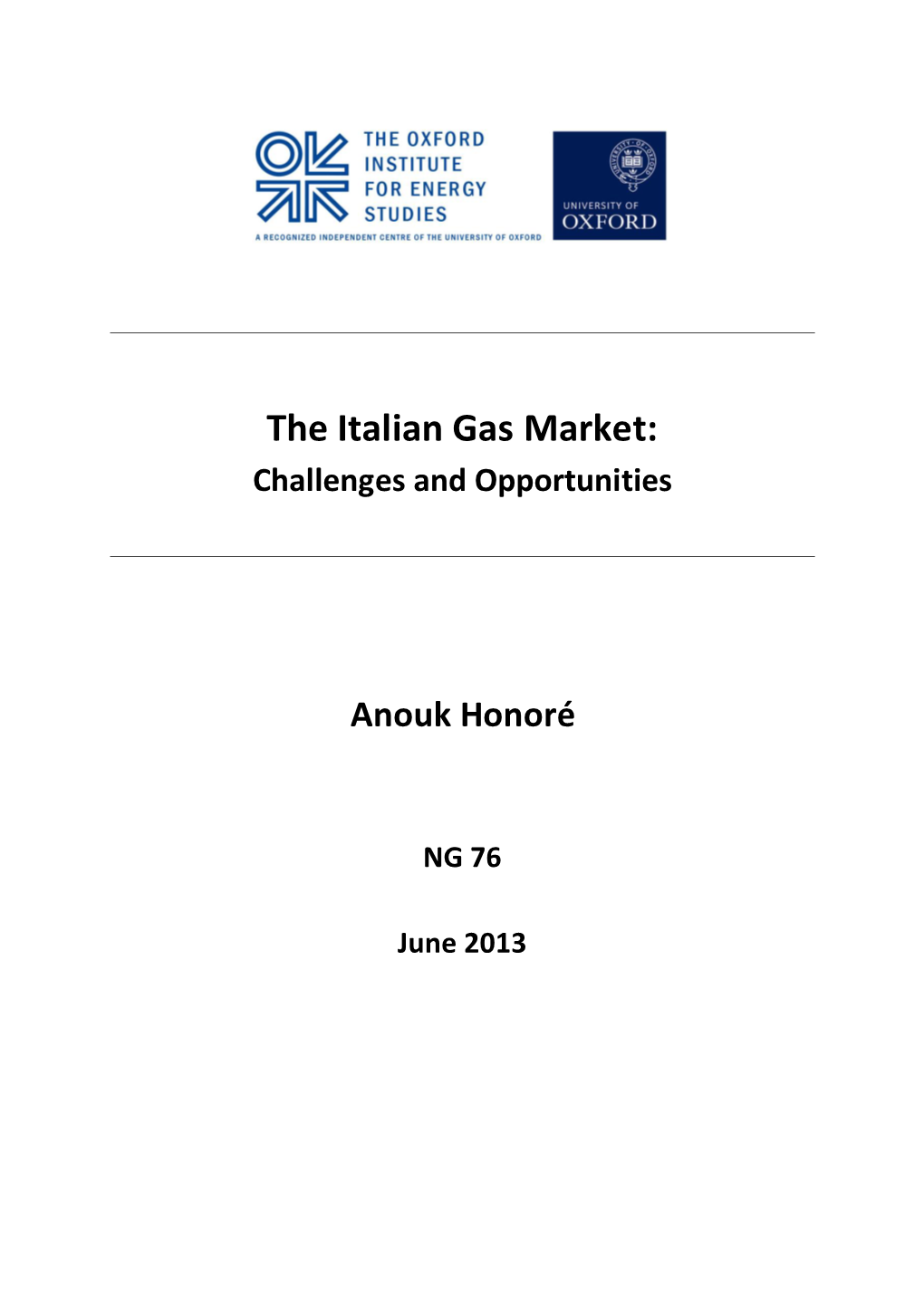 Natural Gas Demand in Europe