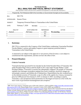 Bill Analysis and Fiscal Impact Statement