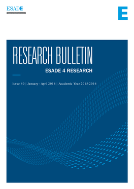 Research Bulletin