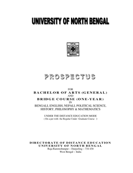 Bridge Course (One-Year) Bengali, English, Nepali
