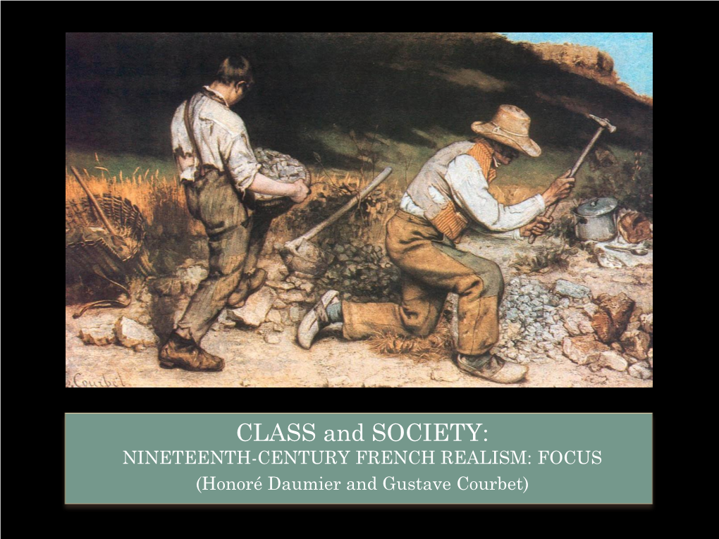 CLASS and SOCIETY