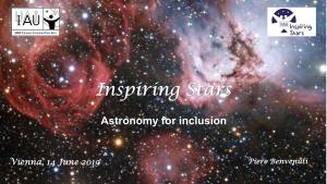 Inspiring Stars: Astronomy for Inclusion