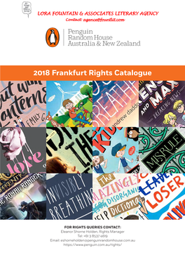 2018 Frankfurt Rights Catalogue