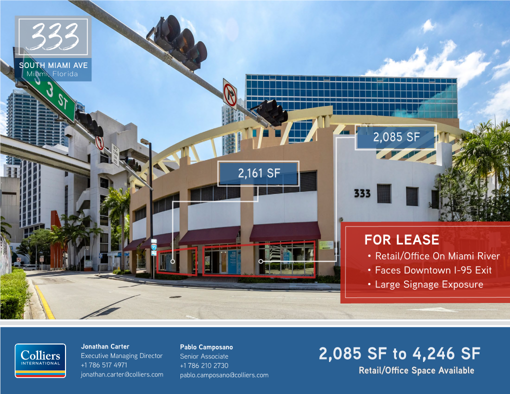 2,085 SF to 4,246 SF