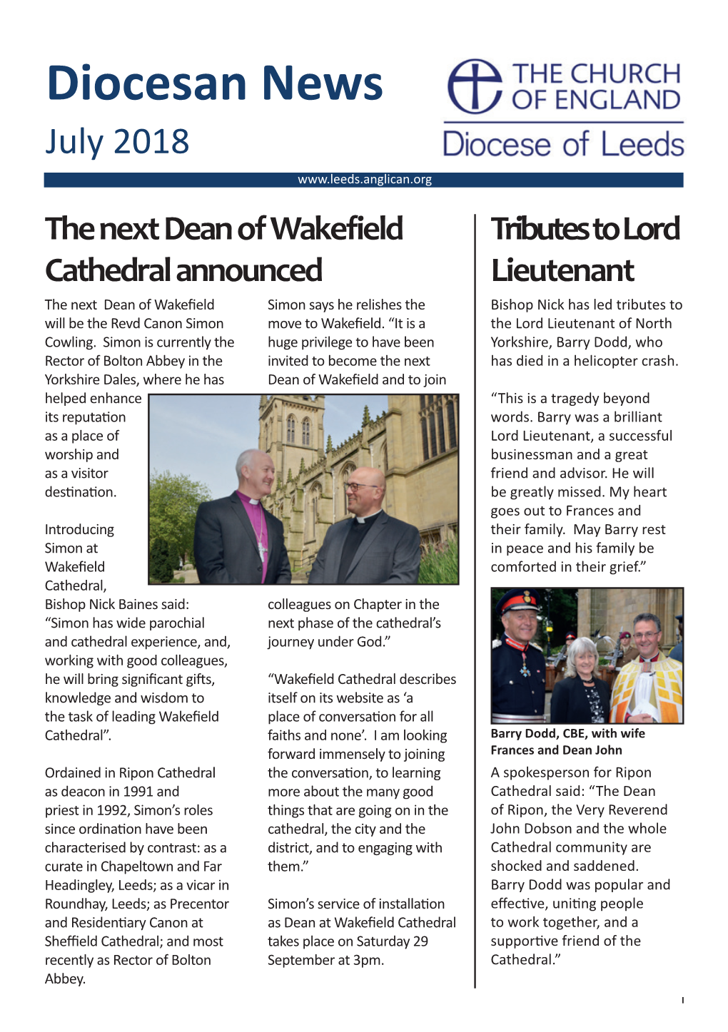 Leeds Diocesan News