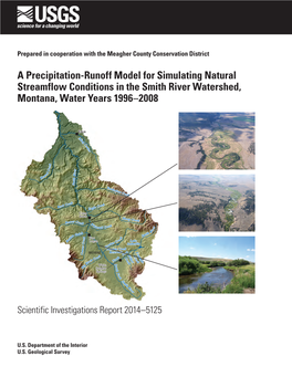 A Precipitation-Runoff Model for Simulating Natural Streamflow Conditions in the Smith River Watershed, Montana, Water Years 1996–2008