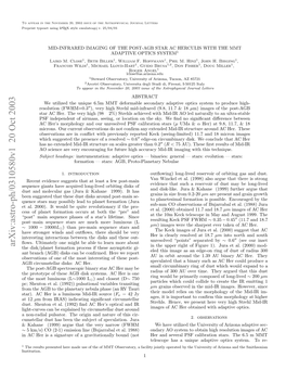 Mid-Infrared Imaging of the Post-AGB Star AC Herculis with the MMT