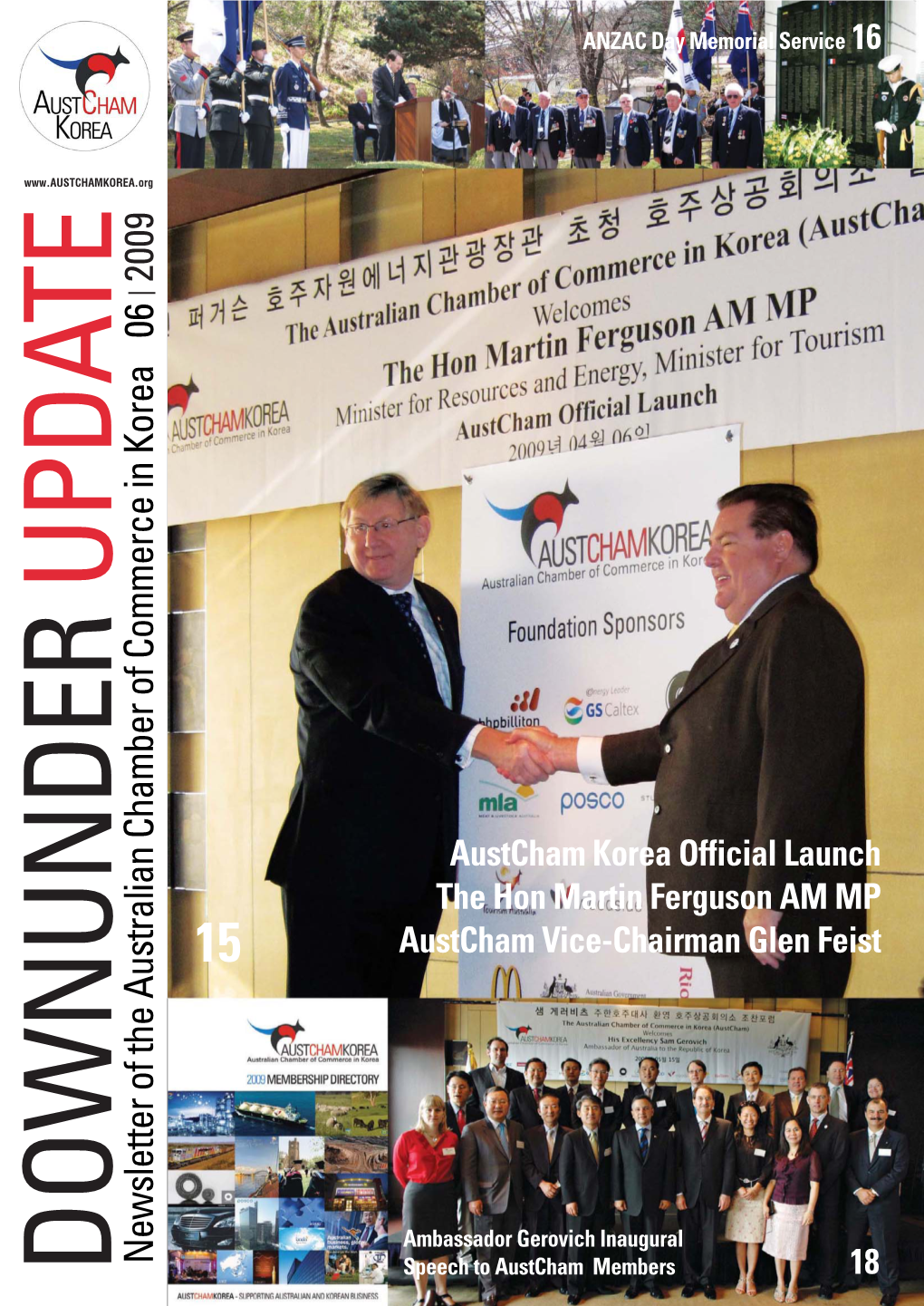 Newsletter of the Australian Chamber of Commerce in Korea 06 ̸ 2009
