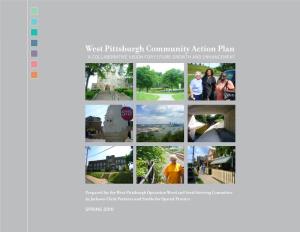 West Pittsburgh Community Action Plan a COLLABORATIVE VISION for FUTURE GROWTH and ENHANCEMENT