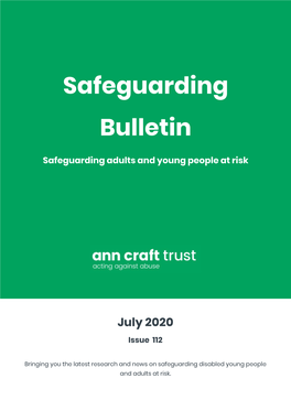 Safeguarding Bulletin