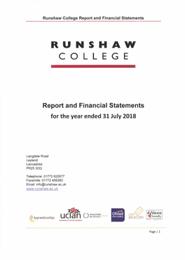 Annual Report & Financial Statements 2017-18