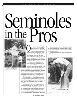 Seminole Golf History