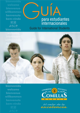 Para Estudiantes Internacionales Guide for International Students Para Estudiantes Internacionales GUÍA Guide for International Students