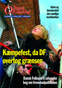 Dansk Folkeblad Nr. 3, 2001