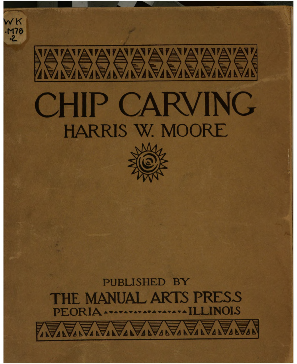 Chip Carving Now Located in the Peabody Museum, Harvard University