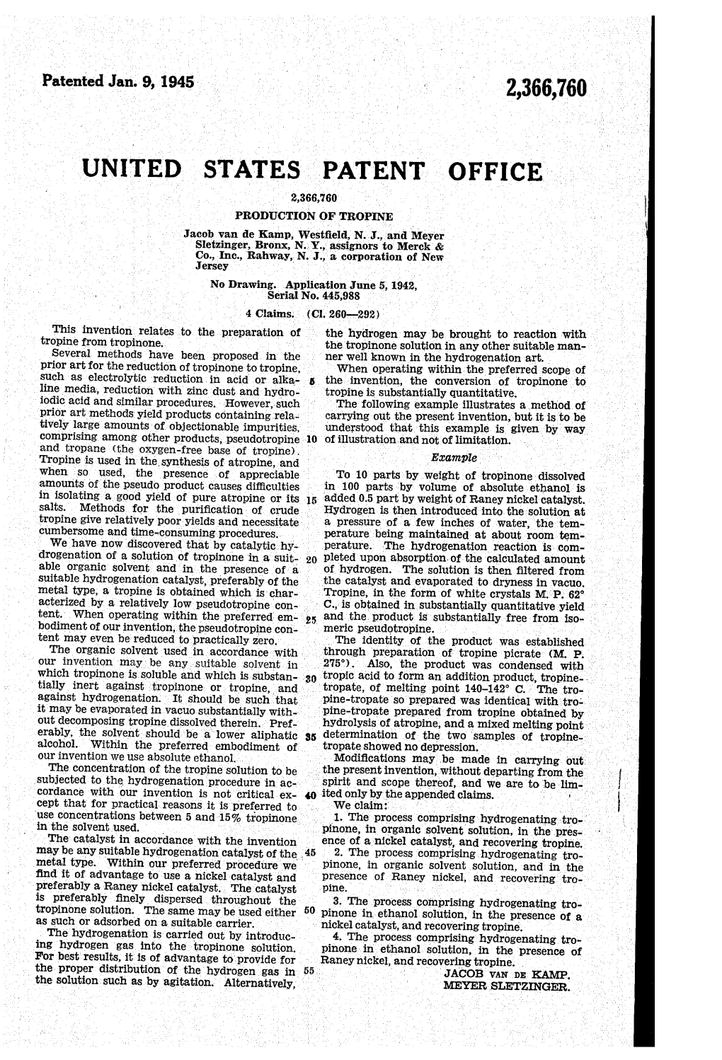 United States Patent Office