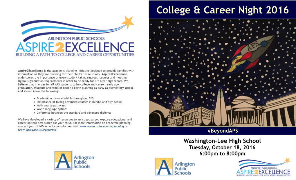 College & Career Night 2016