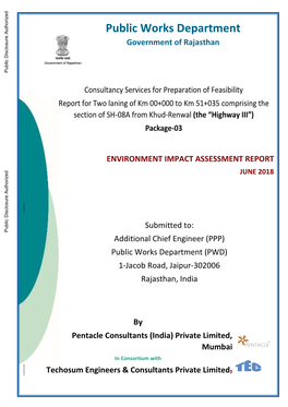 8 Environment Management Plan