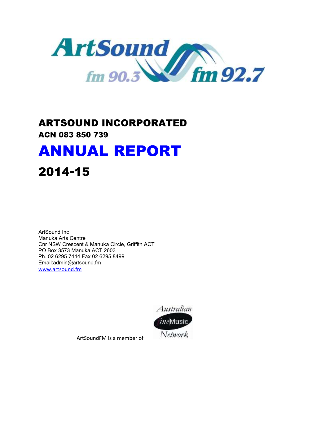 Annual Report 2014-15