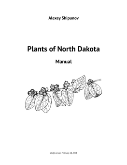 Plants of North Dakota. Manual