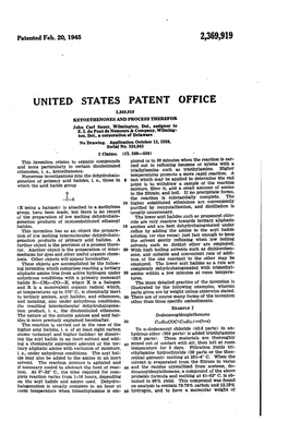 NITED STATES PATENT OFFICE J