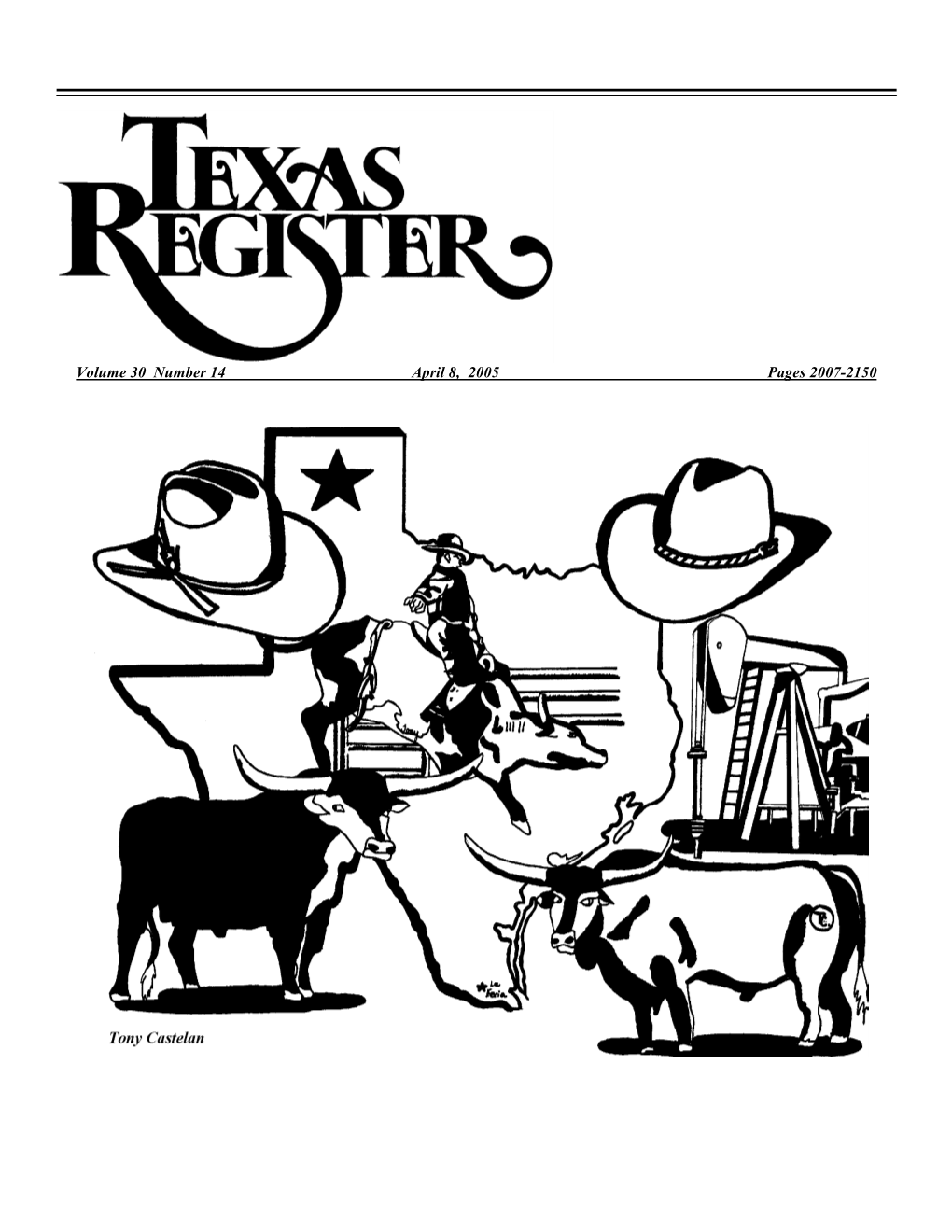 Texas Register V.30 No.14