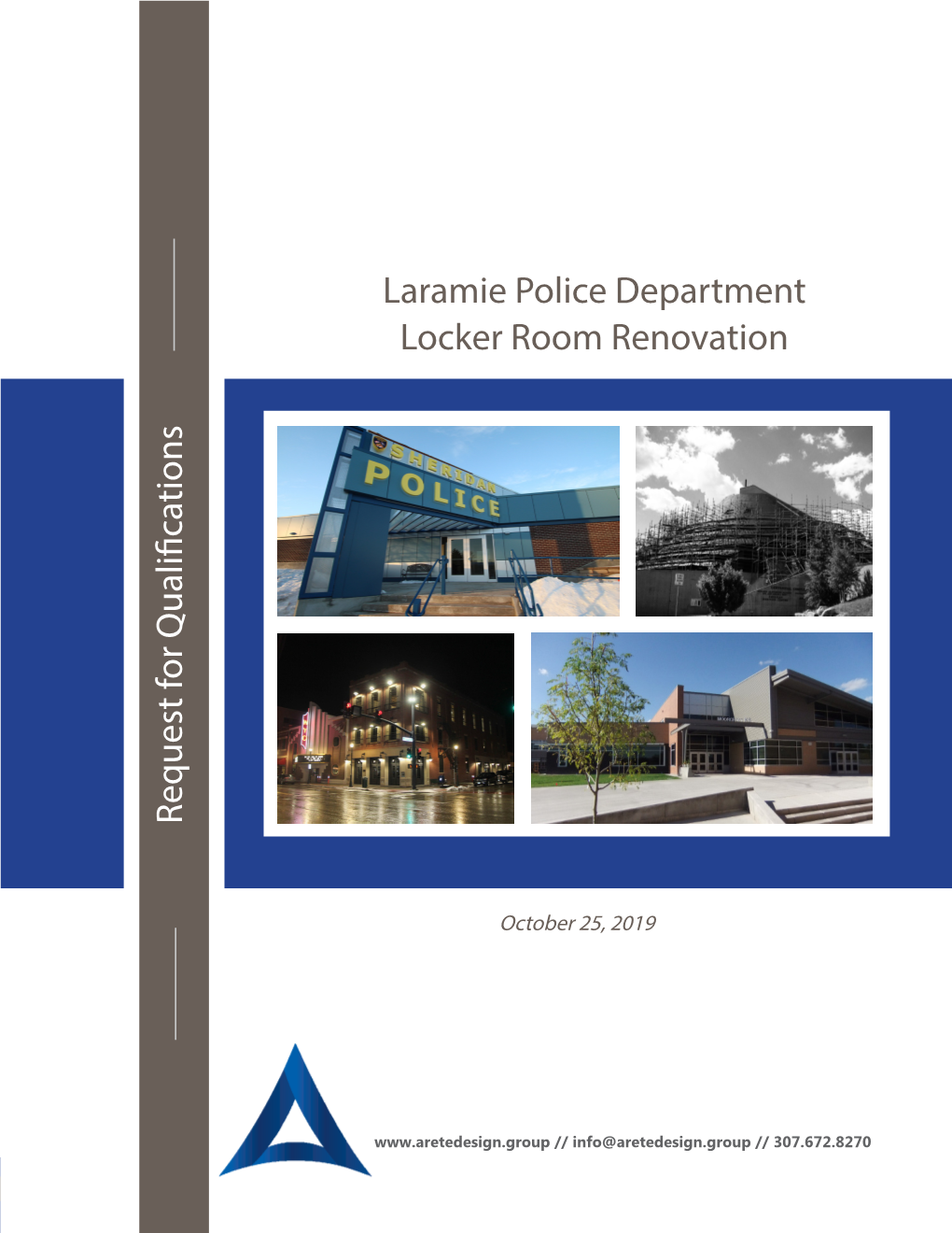 Laramie Police Department Locker Room Renovation Request for Q