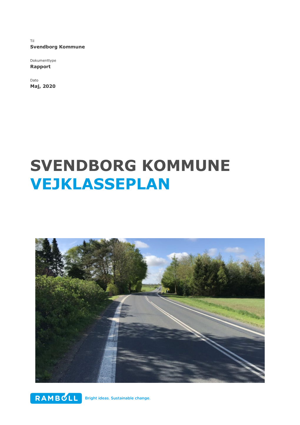 Vejklasseplan Svendborg Komm