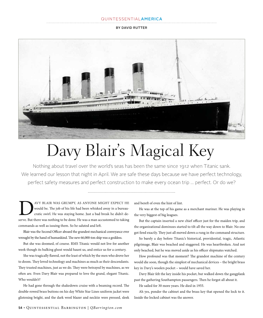 Davy Blair's Magical