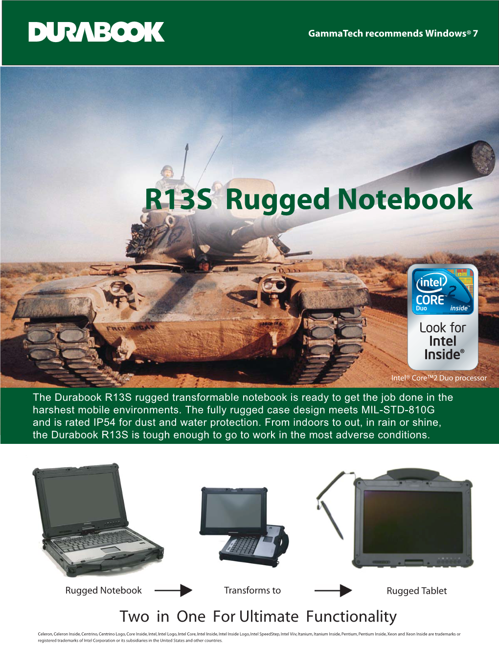 R13S Rugged Notebook