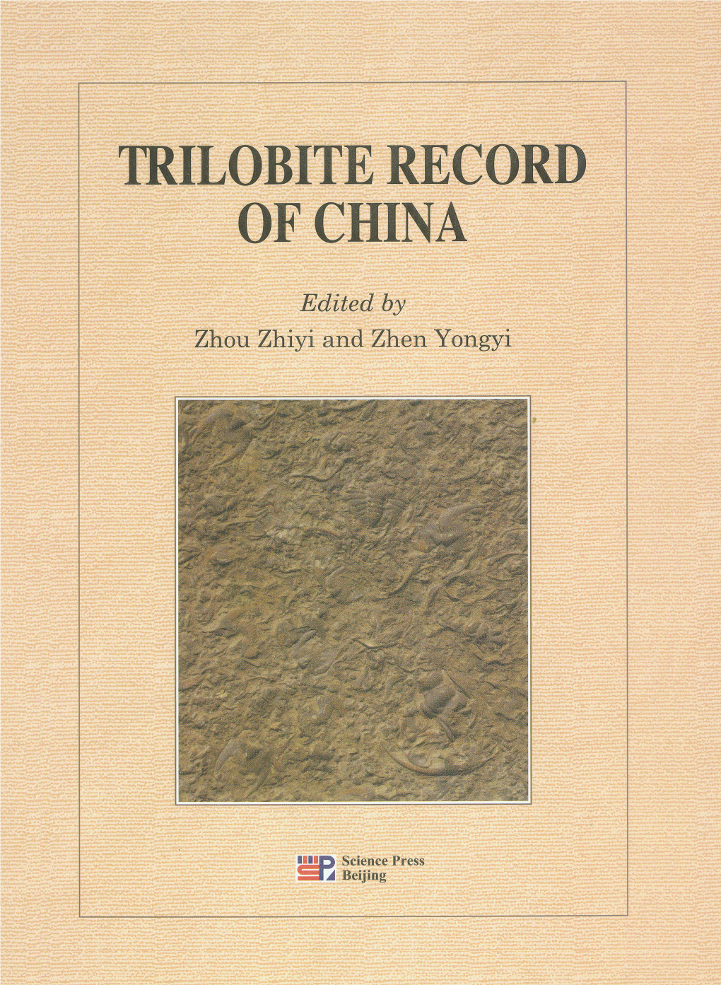 Trilobite Record of China