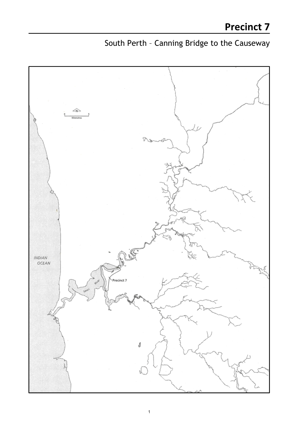 Precinct 7 South Perth – Canning Bridge to the Causeway