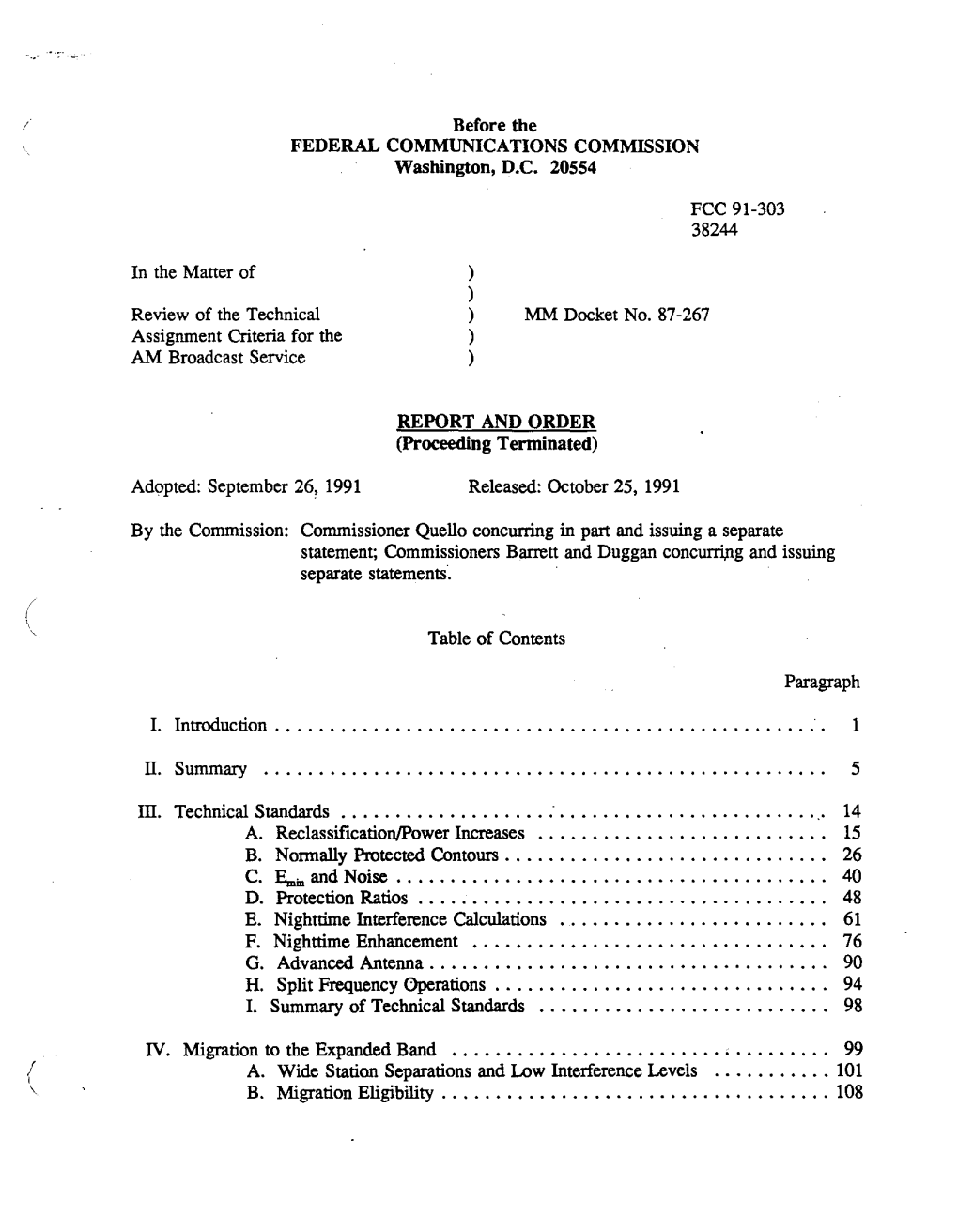 FCC-91-303A1.Pdf