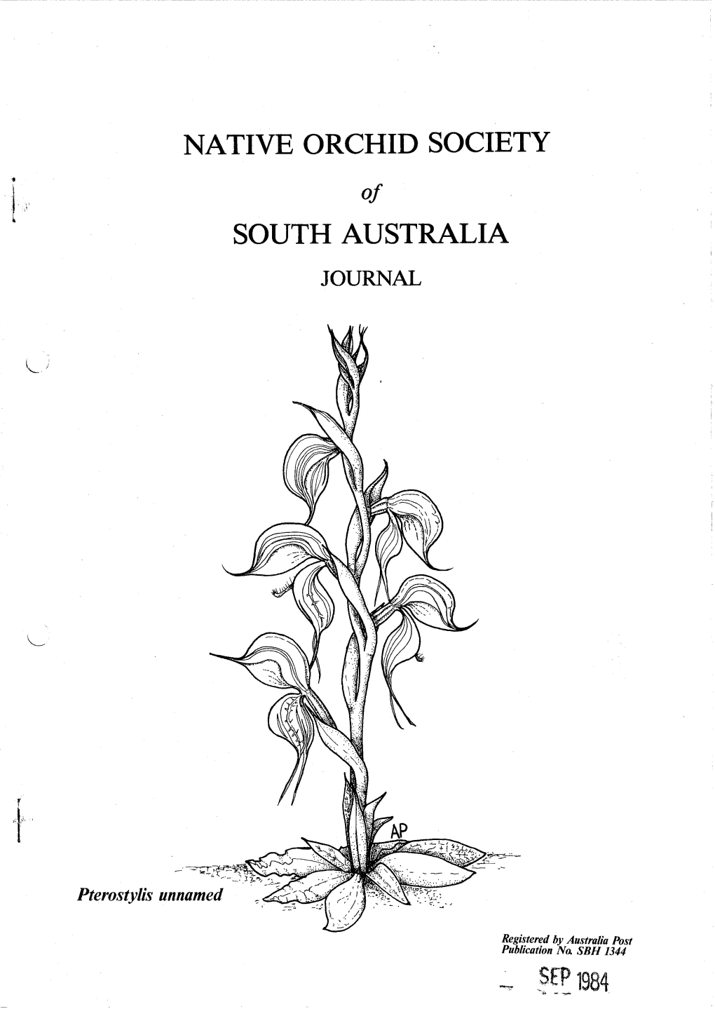 Native Orchid Society South Australia 1984