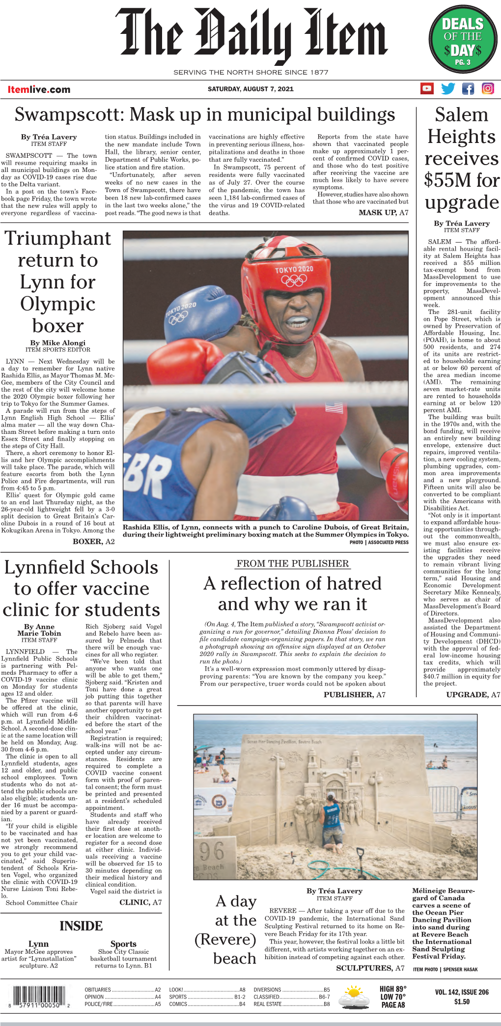 Triumphant Return to Lynn for Olympic Boxer Salem